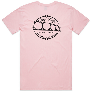 Head Gasket Melting Services T-Shirt (Pink)