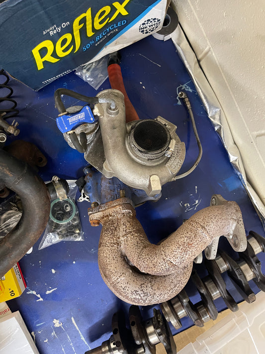 Turbo and Manifold (TD05-20G) - Used Part